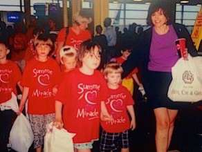 Katya and her sister, arriving in US for 5-weeks