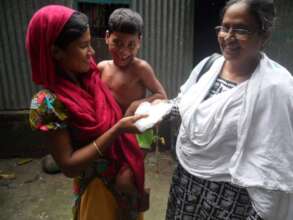 Medicine distribute in to Parents for Children