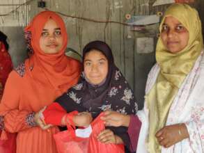 Support to women with Materials