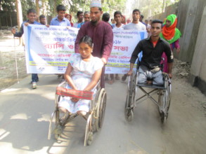Parul participating & Lead Rally for awareness