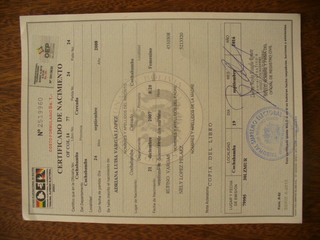 Disability ID Card for People in Rural Bolivia