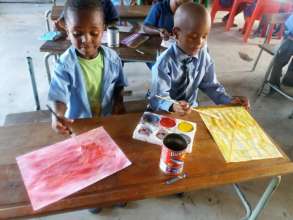 Making a spider web and learning about textures