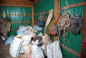 Just some of the snares rangers have confiscated
