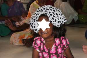 Silly Julie (a few years ago!)