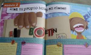 Pages from Piedra Santa texts