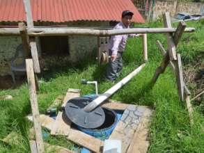 Irrigation system for garden project