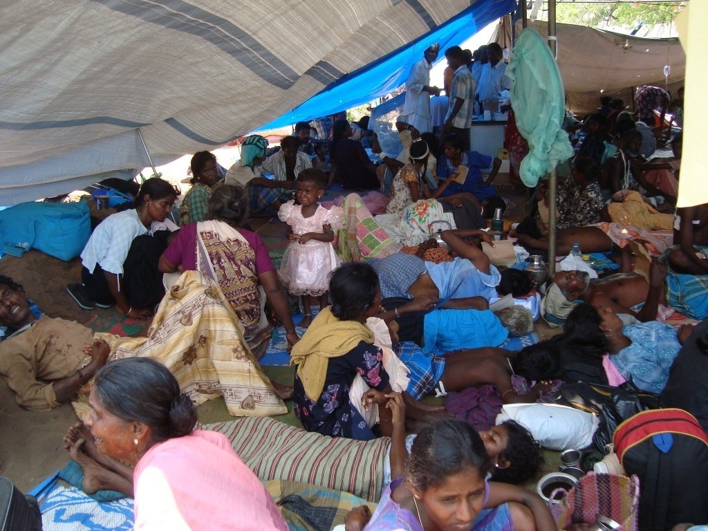 Provide aid to war affected in Vanni, Sri Lanka