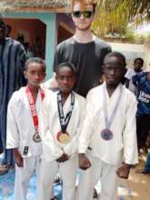 Robbie with future champions