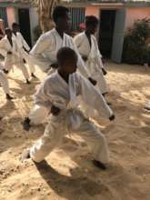 A morning class at Maison de la Gare