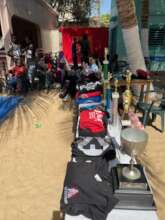The prize table