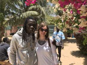 Issa Kouyate and Rowan Hughes