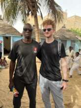 Robbie Hughes and Sensei Ignety Ba recently