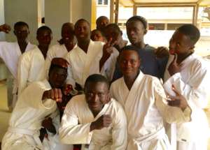 Maison de la Gare-Sor Karate Grading Candidates