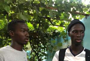 Sulayman and Tijan discussing the future