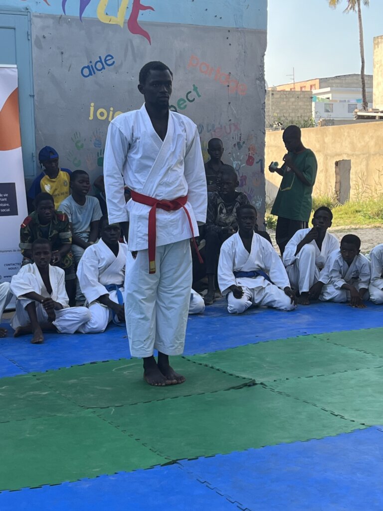 in competition