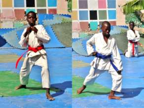 The competition begins