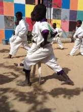 Young Karate Student