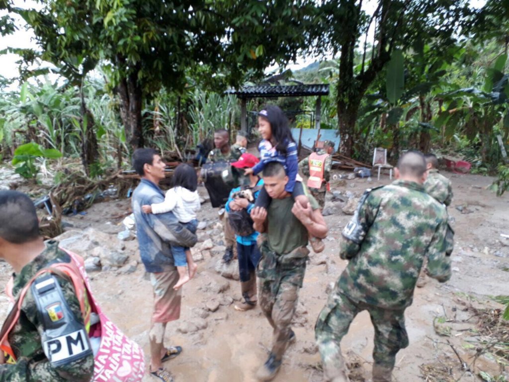 Disaster Relief for Mudslide in Mocoa, Colombia