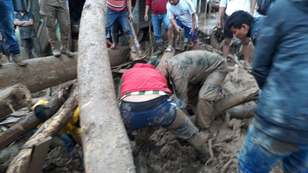 Disaster Relief for Mudslide in Mocoa, Colombia