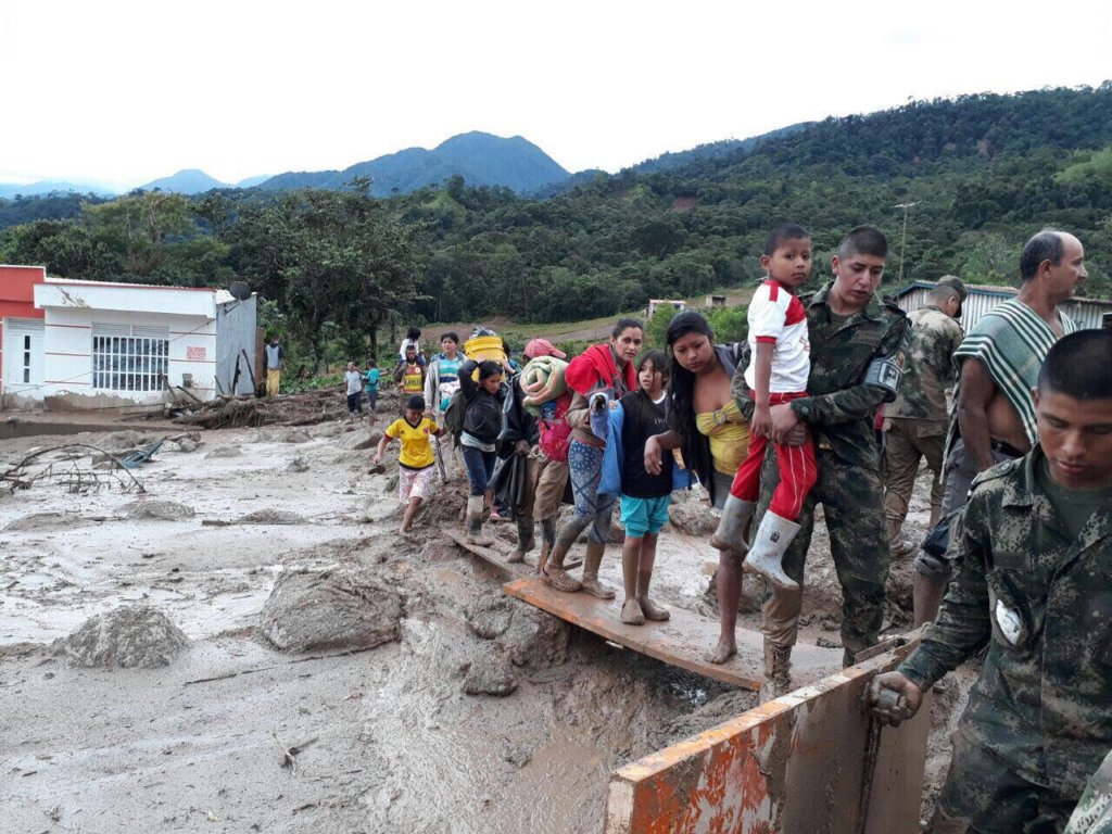 Disaster Relief for Mudslide in Mocoa, Colombia
