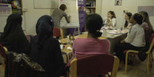 Women learning together