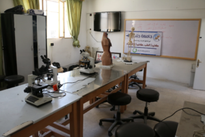 A Free Aleppo University classroom