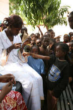 Nurse at Hope Center Clinic - June 2010