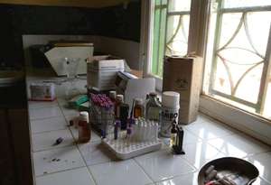 Pharmacy at the Hope Center Clinic in Sikoro