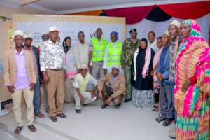 Participants during the launch of the new project