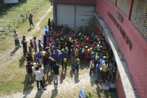 Distribution of solar light