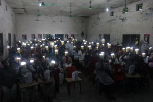 Solar light for the community group