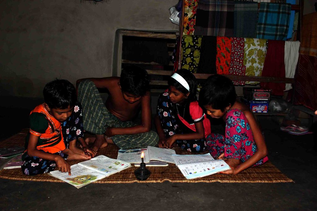 Solar lamp-A dream of poor student in Bangladesh