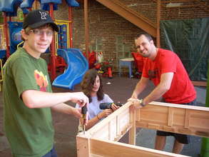 Volunteer Helping