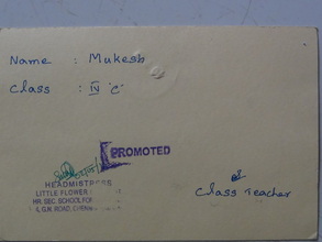 Progress Report Card