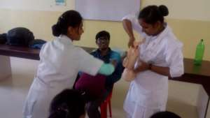 Staff Nurses during the Training