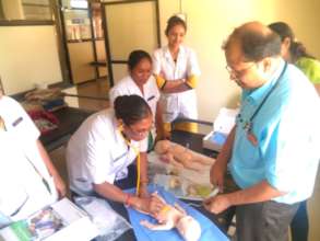 Doctors & Staffs During the technical session