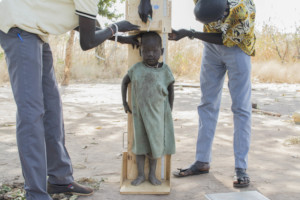 Measuring the height and weight