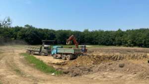 Work on permaculture lakes