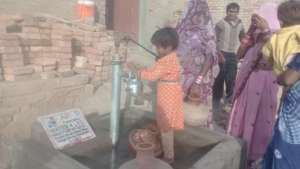 Hope flows in the form of clean water