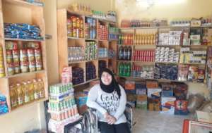 Samia in her New Store