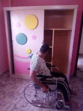 A wardrobe Ahmed made