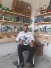 Mahmoud in his store