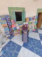 Ataya in her new mini-market