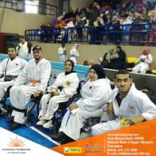 1st Karate team of Wheelchair users