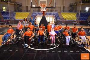 Alhassan FDN wheelchair basket ball  team
