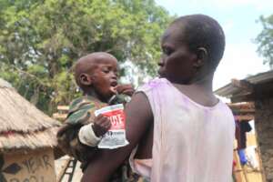 Ocan is getting better eating therapeutic packets