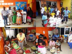 Visits, donations and dinners of Dangote workers