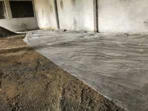 plastic to prevent capillary rise