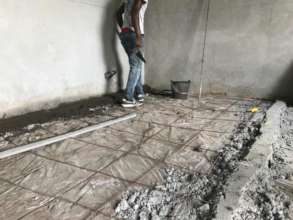 The laying of the trails