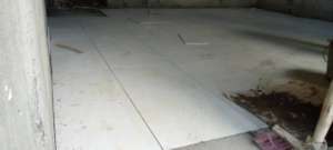 Tiles laid